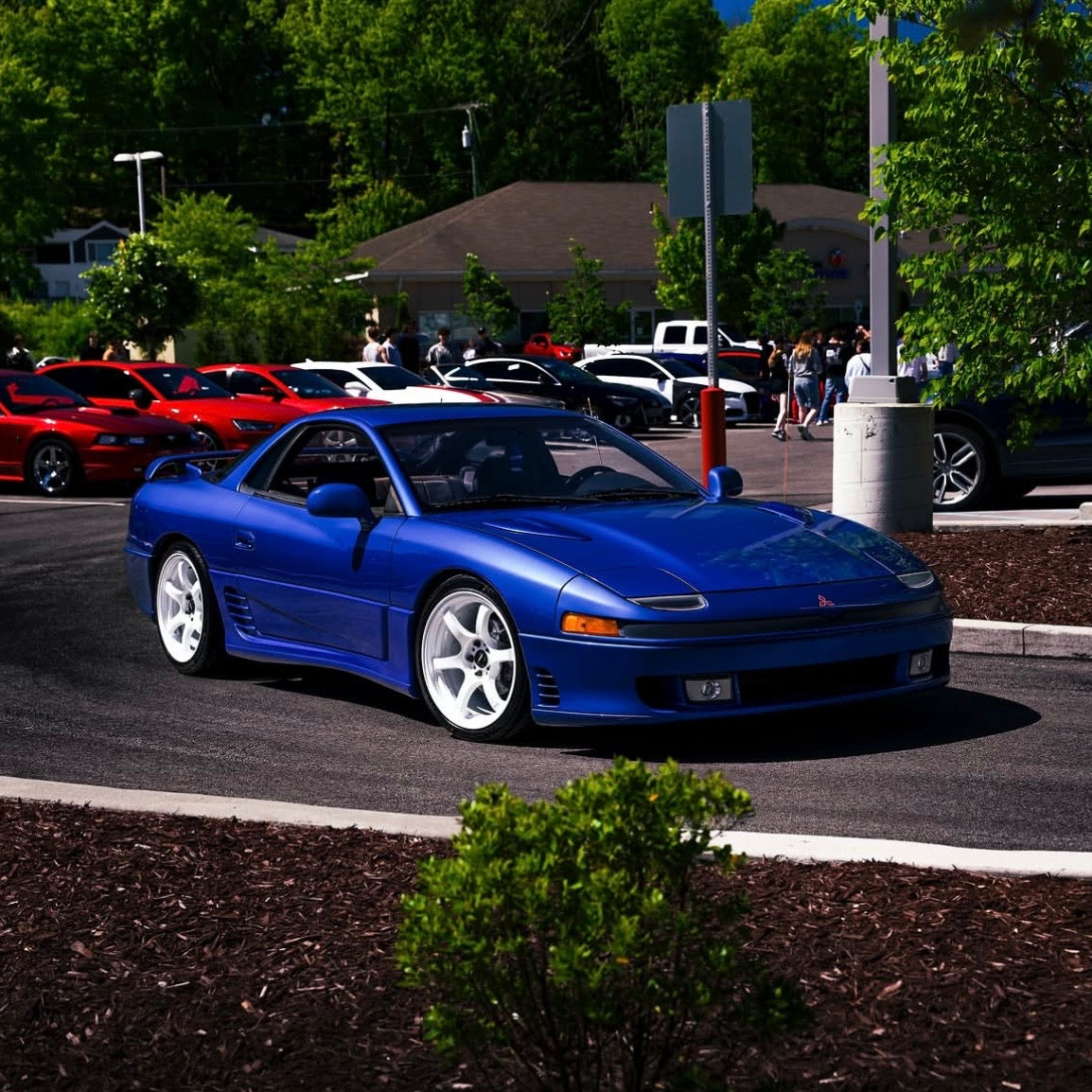 Mitsubishi 3000GT / GTO 91-93 LH+RH Front Bumper Snake Eyes