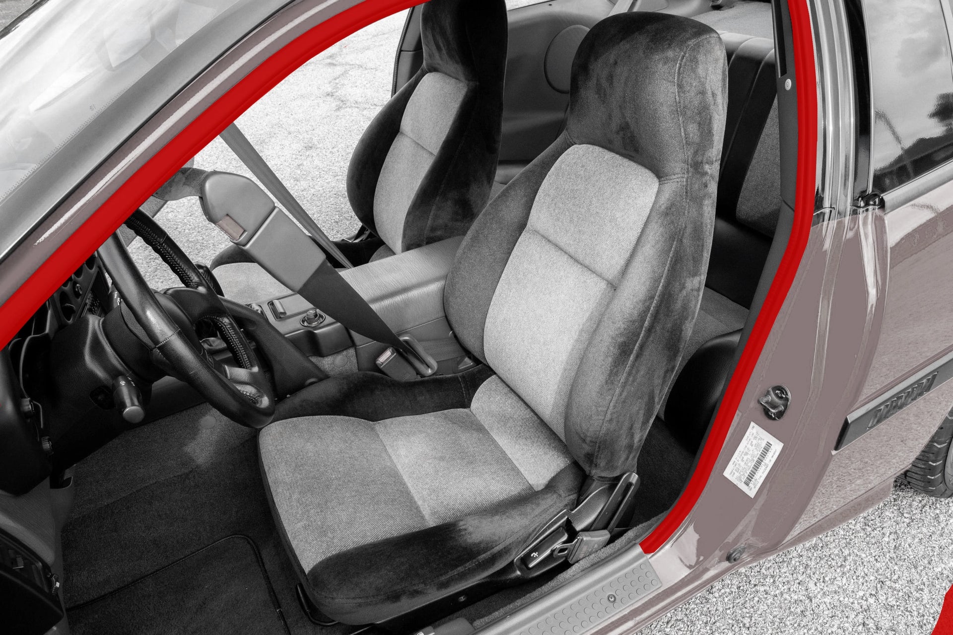 Mitsubishi Eclipse DSM 1G 89-94 LH+RH Door Weather Strips - Body Side